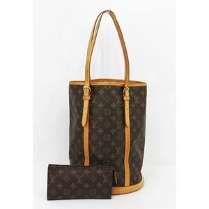 Louis Vuitton Monogram Bucket Shoulder Bag Pouch